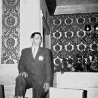1962-63 - Charlie Bottarini at a Cabinet Meeting (?).