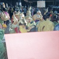 May 1968 - District 4C-4 Convention, Hoberg’s Resort, Lake County - Costume Parade - The chaos following the costume parade.