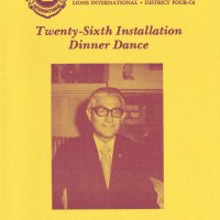 7/10/76 - Installation of Officers, Fort Mason Officers Club, San Francisco - Installation Program, Cover