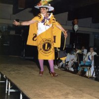 May 1987 - District 4-C4 Convention, El Rancho Tropicana, Santa Rosa - Ladies’ Luncheon Fashion Show - Estelle Bottarini.