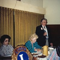 9/18/91 - Awards Night & Induction of Ben Speteri, Granada Cafe, San Francisco - L to R: Emily Farrah, and Mary & Don Lustenberger; lyle Workman, bottom right.