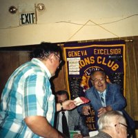 9/18/91 - Awards Night & Induction of Ben Speteri, Granada Cafe, San Francisco - L to R: Handford Clews, Ron Faina, Bill Tonelli, and Ted Zagorewicz.