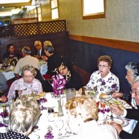 3/19/05 - Ladies Luncheon honoring our late Lions, Italian American Social Club - closest table, left: Mike Castagnetto, Vernelle Wildenradt, guest, guest, Emily & Joe Farrah, and Irene Tonelli (back to camera). Far table: Ted Wildenradt (white shirt), Jeanette Pavini, guest, Galdo & Pat Pavini, guest, and Charlie & Estelle Bottarini.