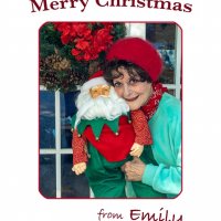12-8-20 - Christmas card from Emily Powell to all the members wishing them Merry Christmas.