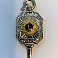 5-21-25 - Membership Key from Lions International awarded to Stephen Martin for have sponsored two members - Connie Binaley and George Leeds. Presented to him at the May 21, 2025 meeting.