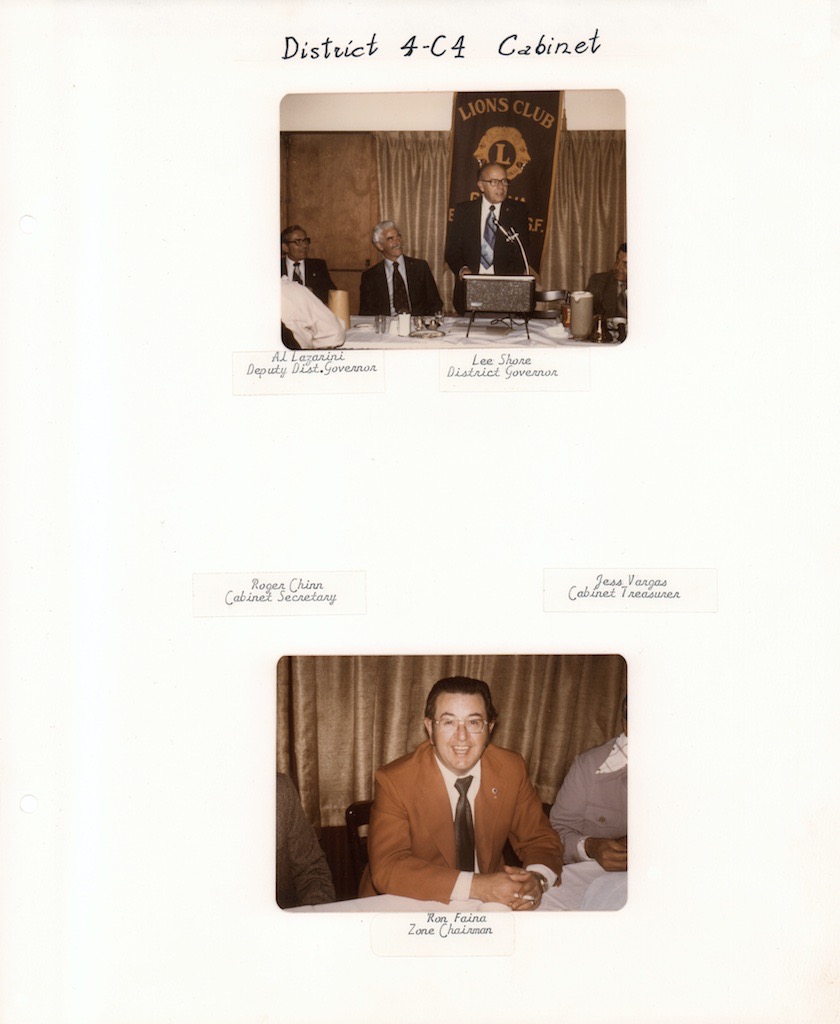 1975-76 Gentile Scrapbook page 2