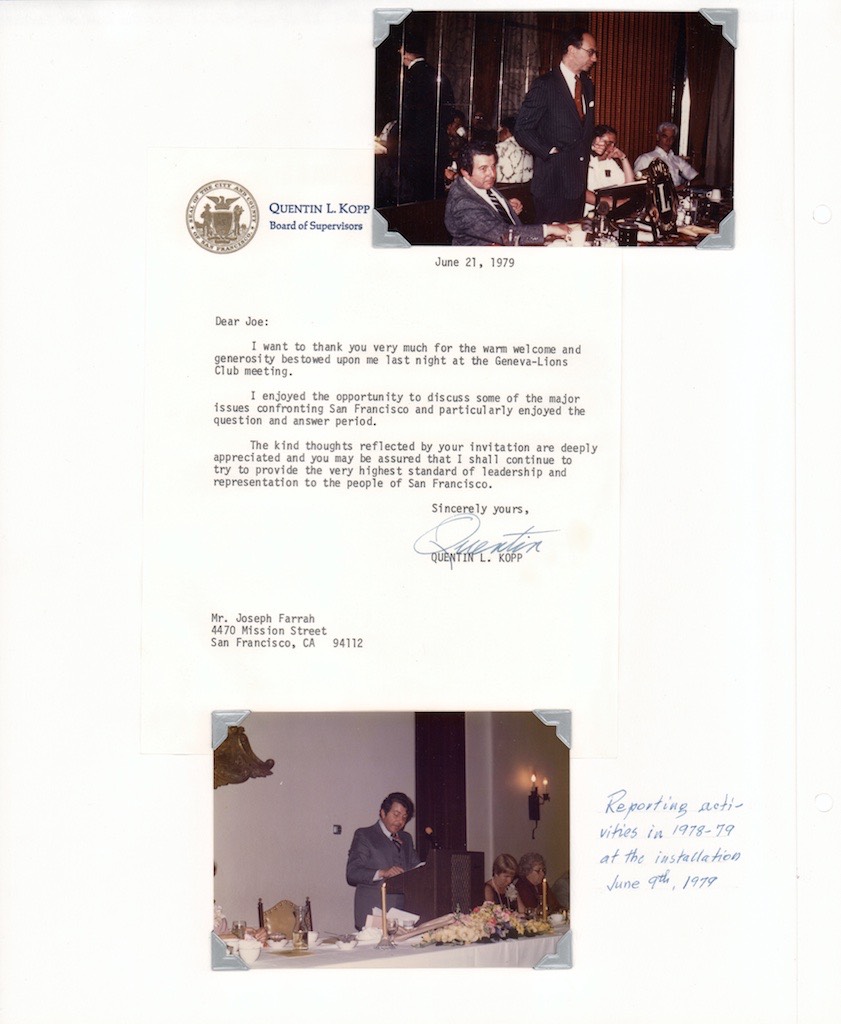 Joseph Farrah 78-79 Presidential Scrapbook