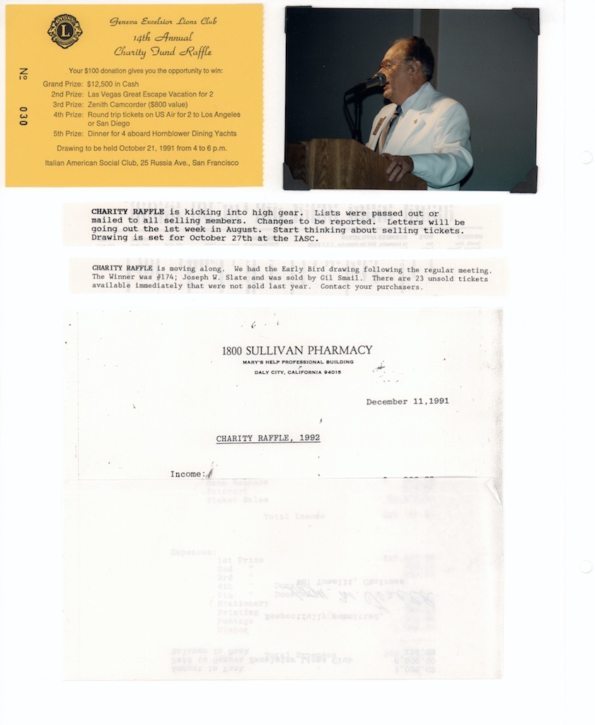 1991-92 Farrah Scrapbook page 22
